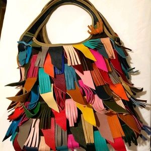 New~Genuine cowhide leather crossbody handbag Hobo